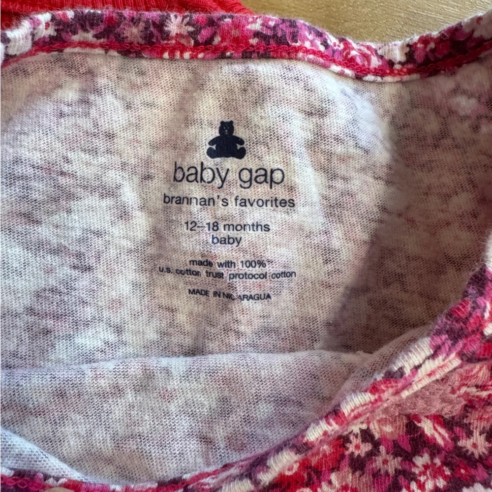 GAP - Set of 3 Ribbed Cotton Baby Dresses size 12-18 Months